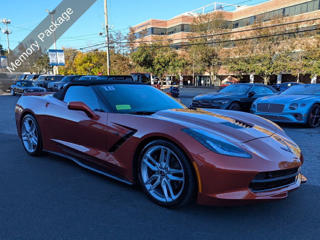 Used 2016 Chevrolet Corvette Stingray Convertible w/ 2LT Preferred Equipment Group RWD image 6
