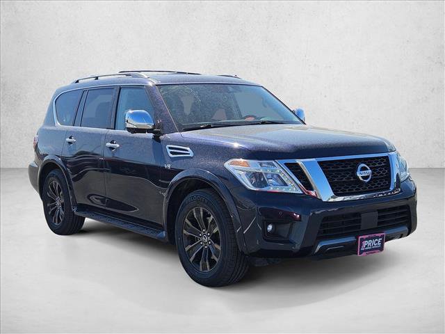 Used 2019 Nissan Armada Platinum w/ Captain's Chairs Package AWD/4WD image 3