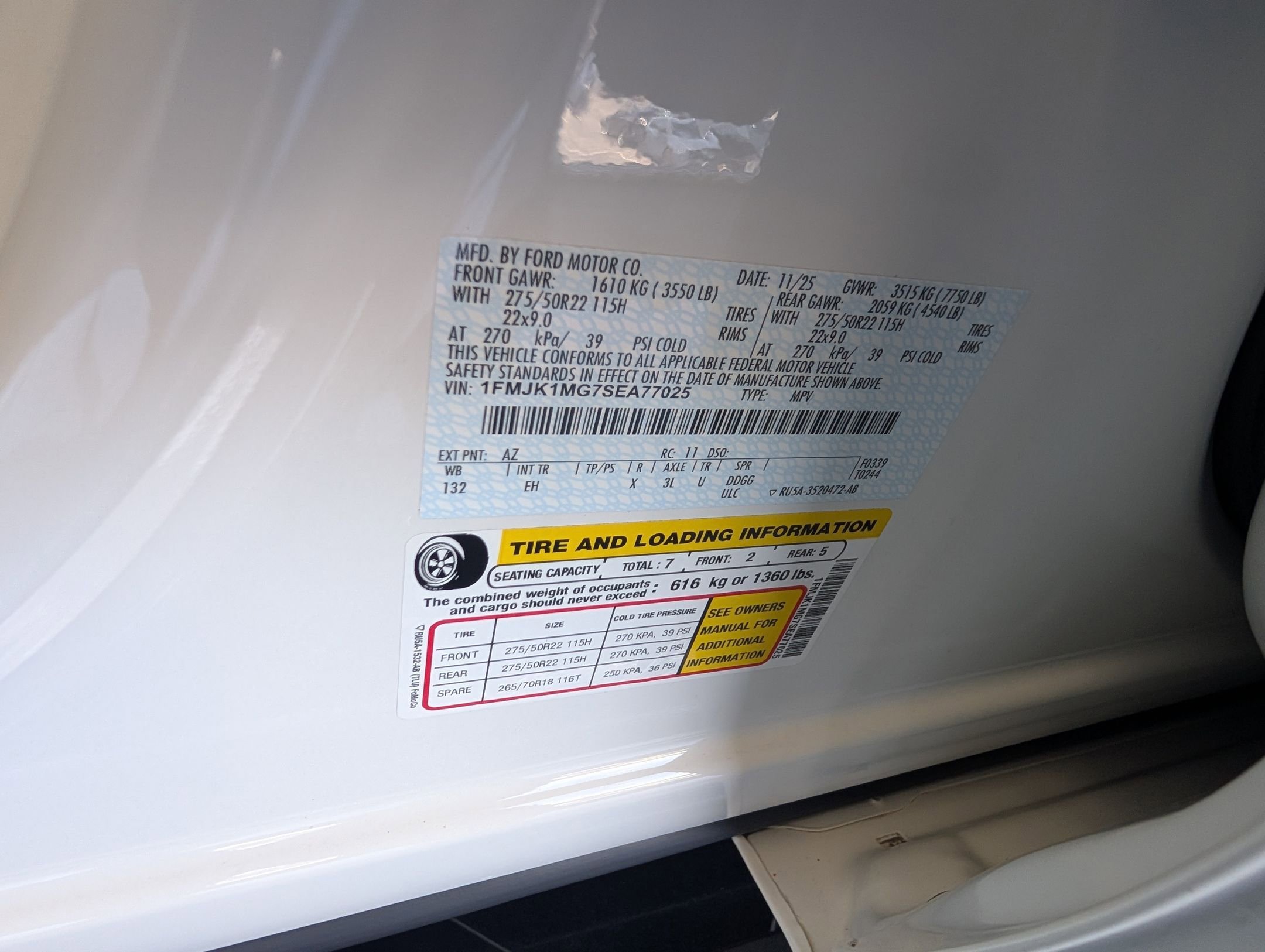 New 2025 Ford Expedition Max Platinum w/ Stealth Performance Package image 38