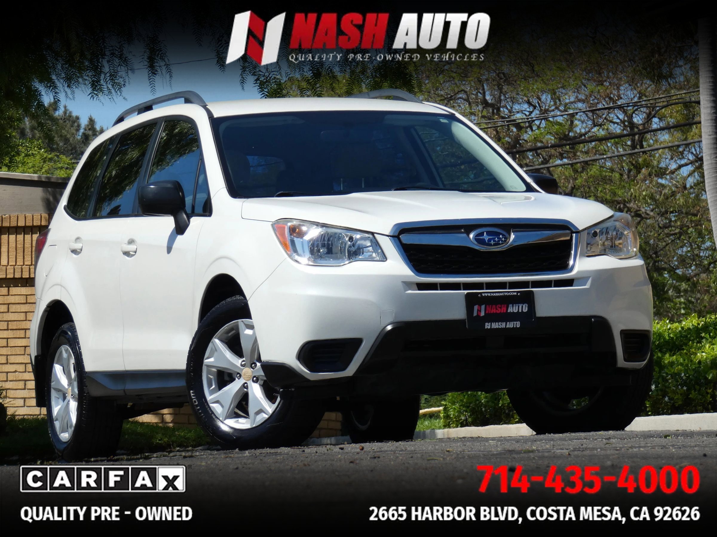 Used 2016 Subaru Forester 2.5i w/ Alloy Wheel Package image 1