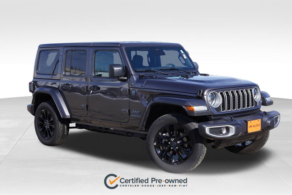 Certified 2025 Jeep Wrangler Unlimited Sahara w/ Safety Group