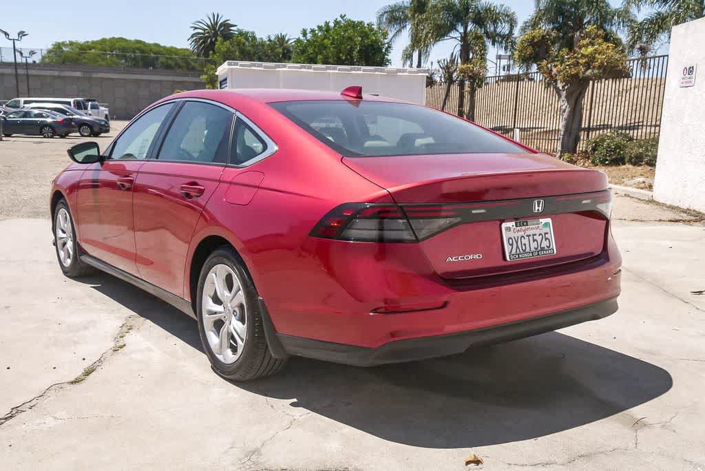 Certified 2025 Honda Accord LX image 7