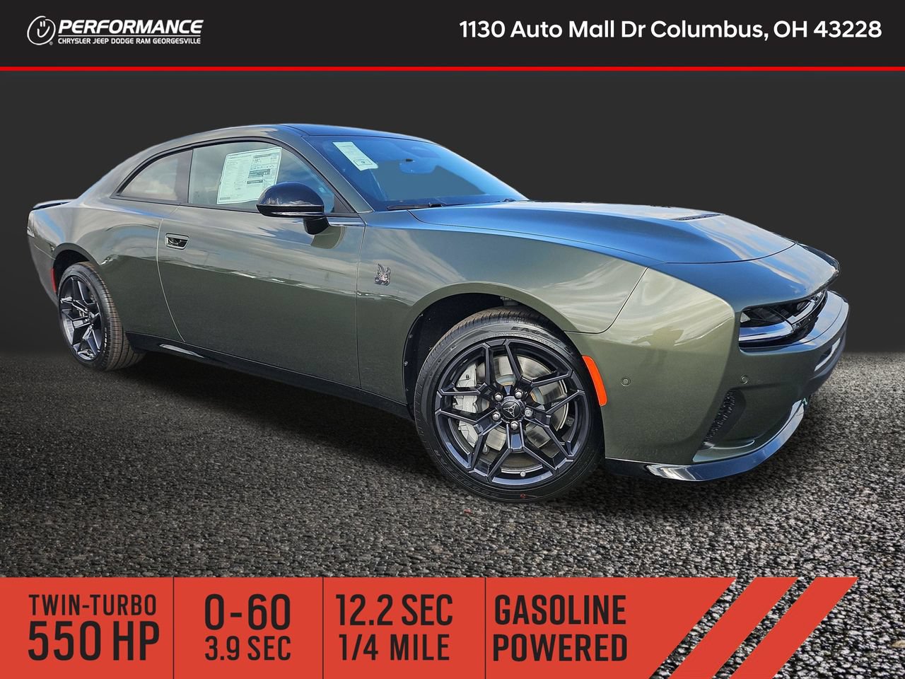 New 2026 Dodge Charger Scat Pack w/ Blacktop Package AWD/4WD image 1