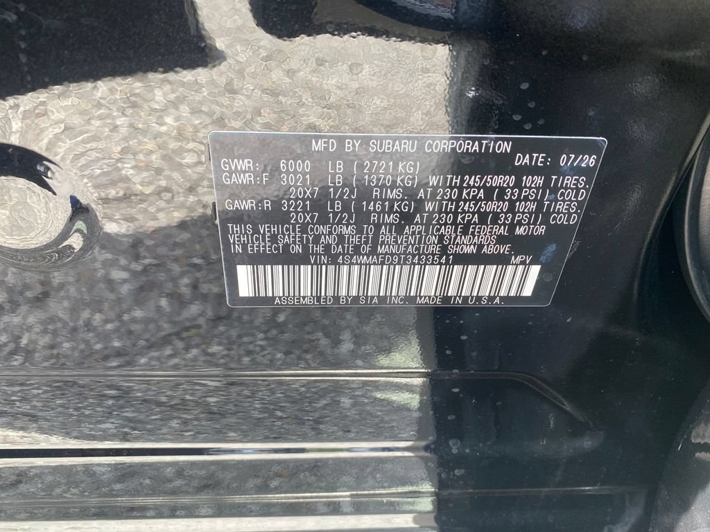 New 2026 Subaru Ascent Limited AWD/4WD image 25