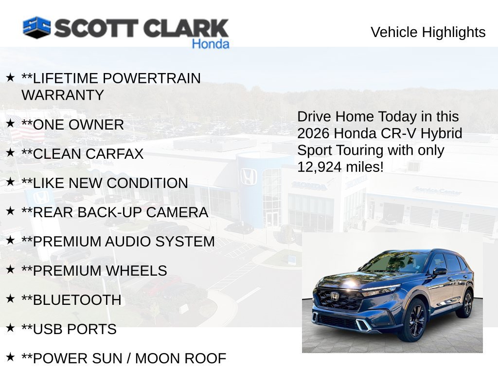 Used 2026 Honda CR-V Sport Touring image 11