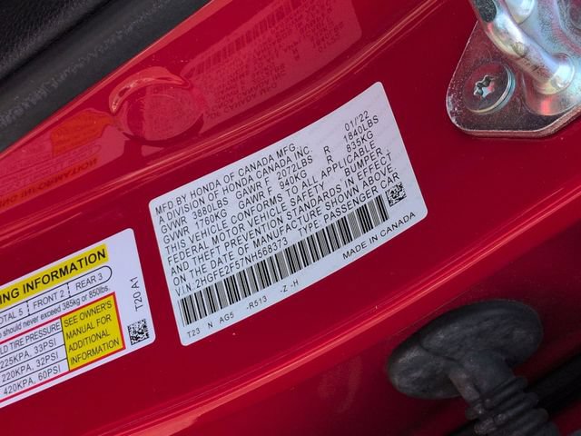 Used 2022 Honda Civic Sport image 34