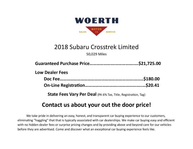 Used 2018 Subaru Crosstrek 2.0i Limited image 3