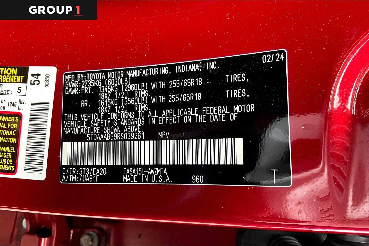 Used 2024 Toyota Grand Highlander XLE image 63