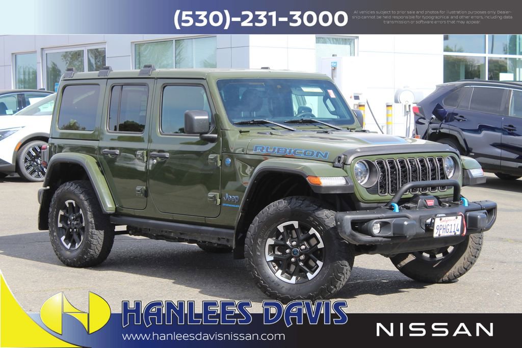 Used 2024 Jeep Wrangler Unlimited Rubicon 4xe