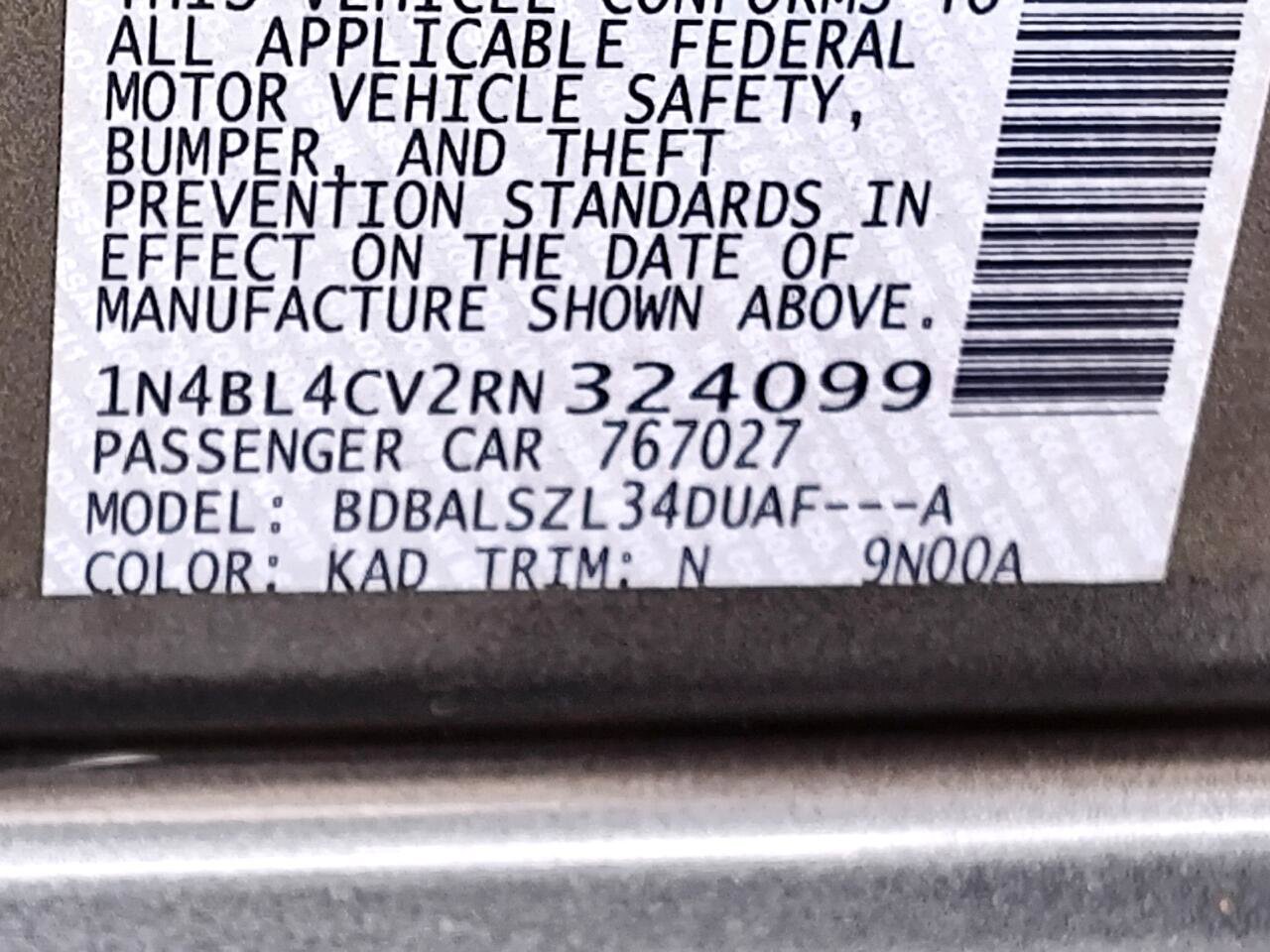 Used 2024 Nissan Altima 2.5 SR w/ SR Premium Package image 13