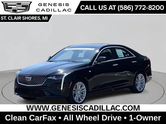 Certified 2025 Cadillac CT4 Premium Luxury AWD/4WD image 1