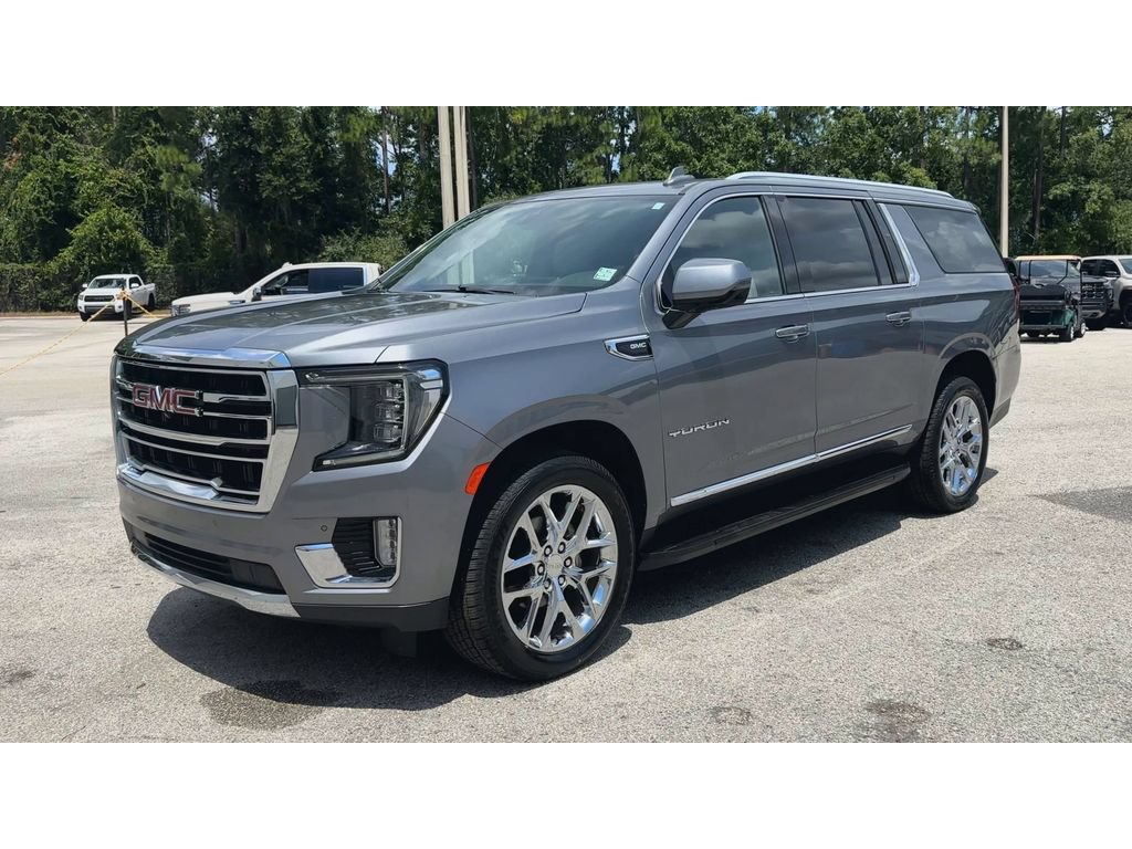 Certified 2022 GMC Yukon XL SLT w/ SLT Luxury Package RWD image 4