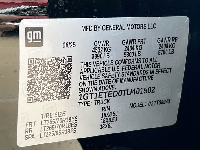 New 2026 GMC Sierra EV Elevation AWD/4WD image 20