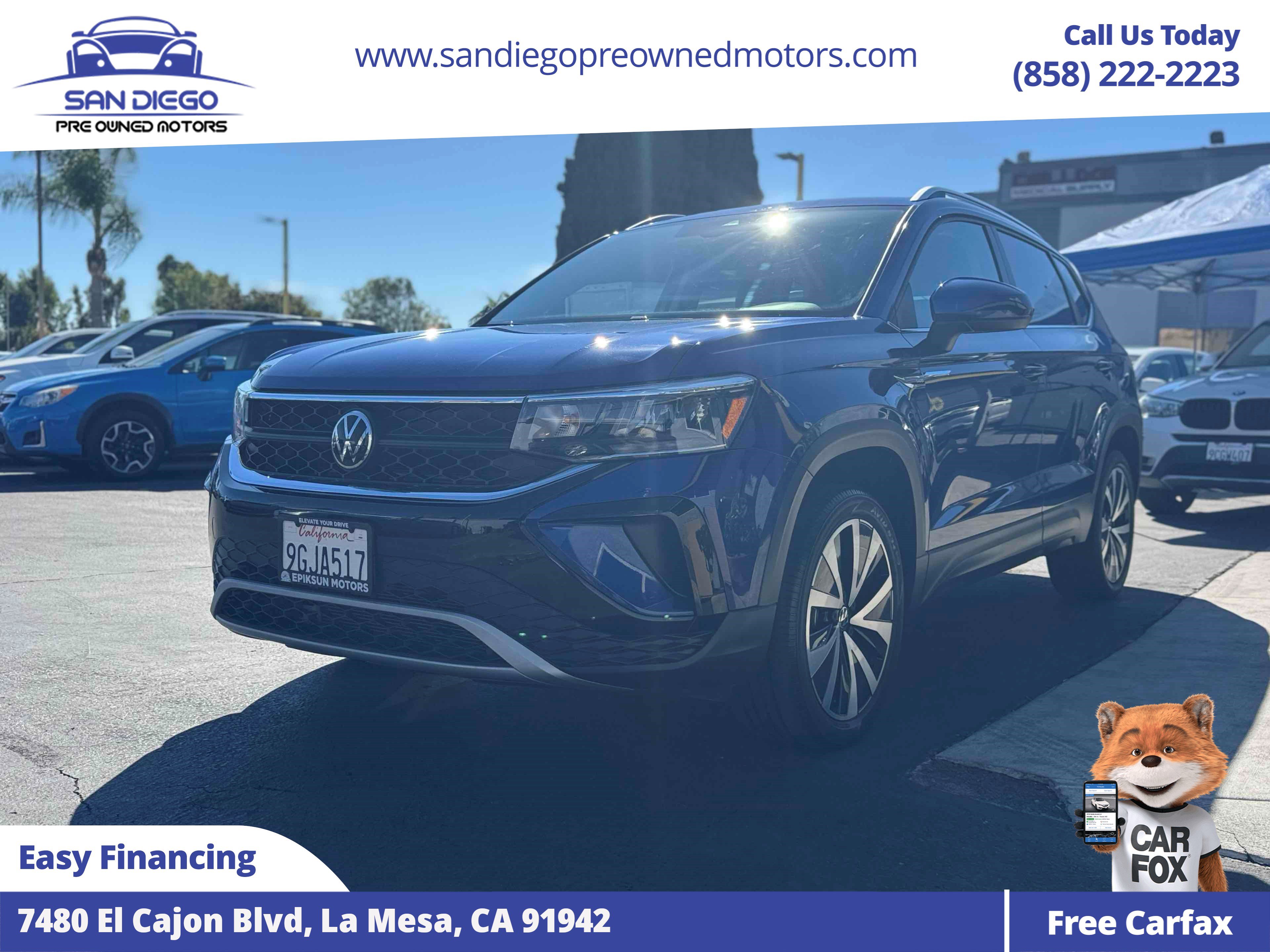 Used 2023 Volkswagen Taos SE