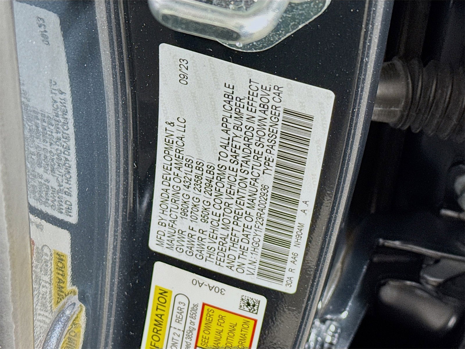 Used 2024 Honda Accord LX image 22