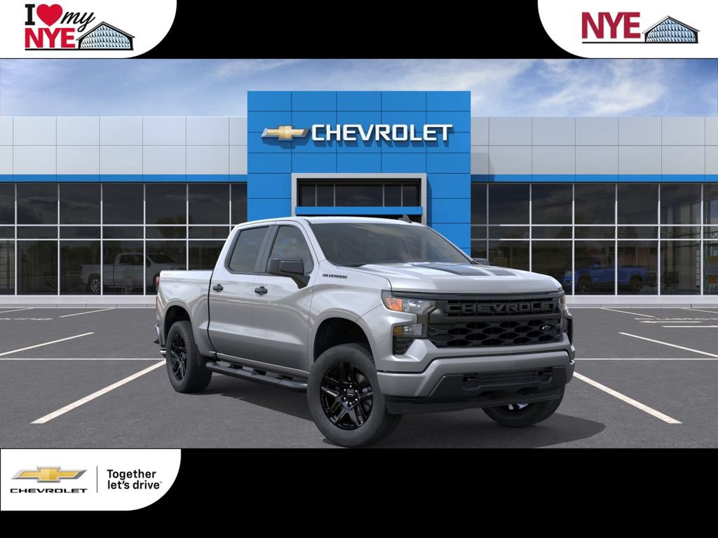 New 2026 Chevrolet Silverado 1500 Custom w/ Rally Edition AWD/4WD image 1