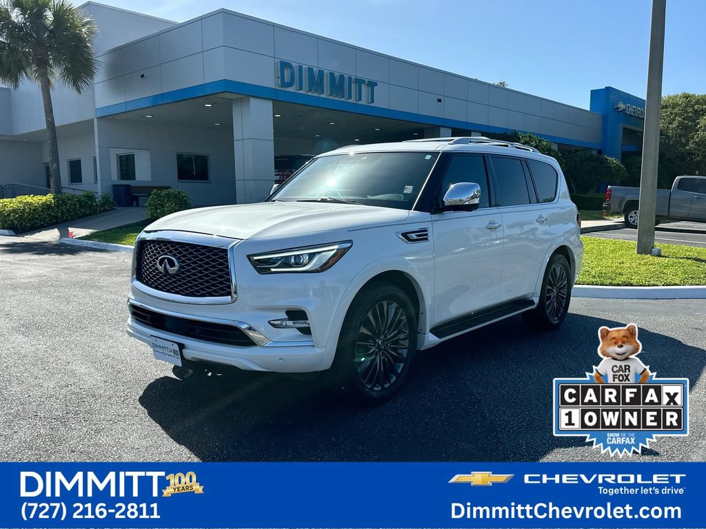 Used 2024 INFINITI QX80 Sensory w/ Cargo Package RWD video 1