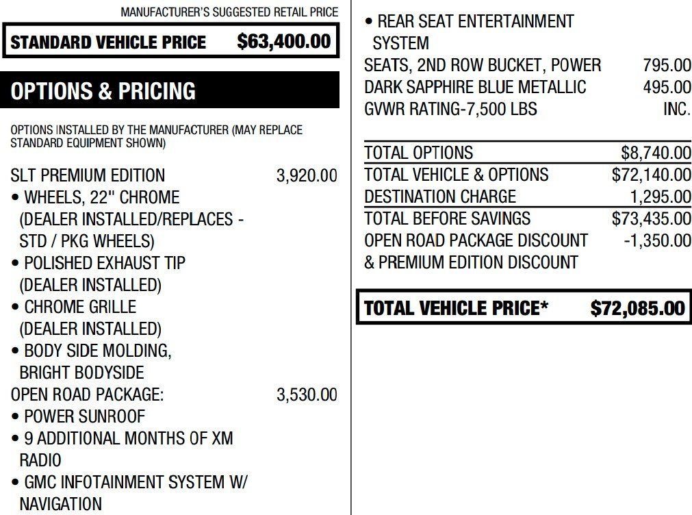 Used 2020 GMC Yukon XL SLT w/ Premium Edition image 2