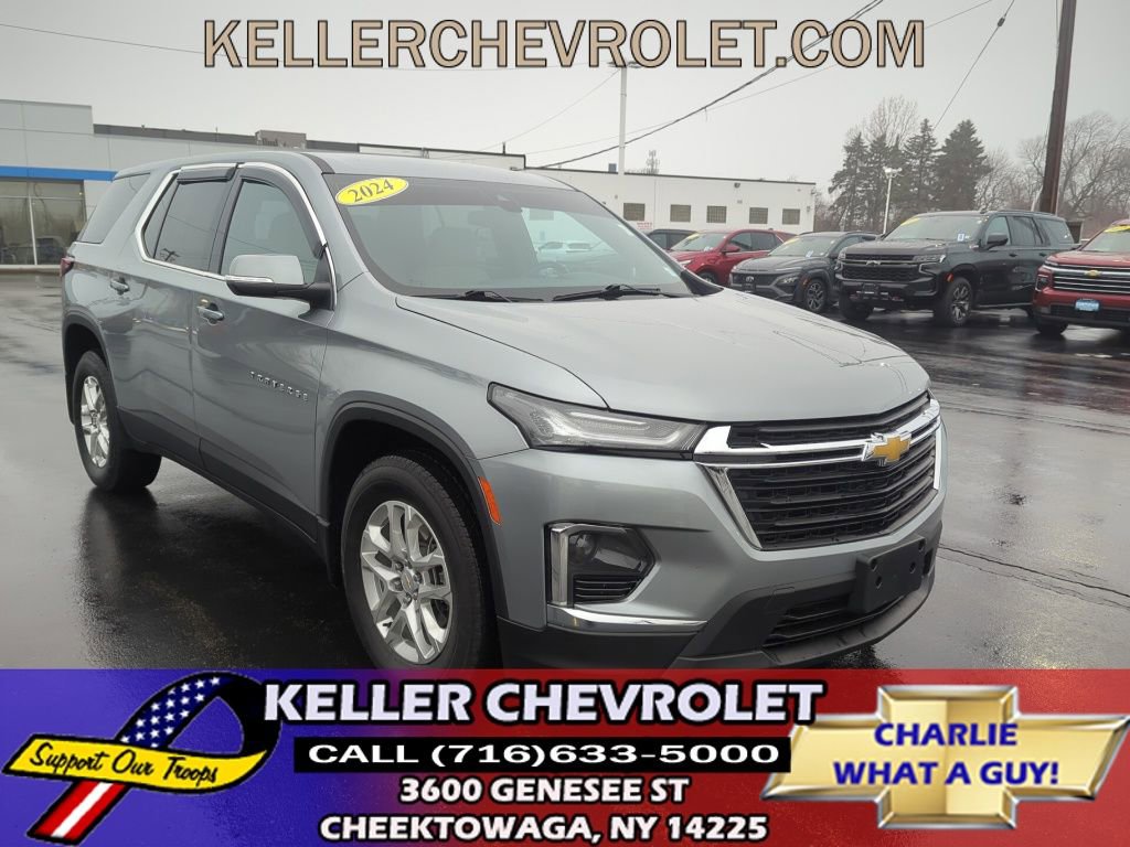 Certified 2024 Chevrolet Traverse LS w/ Safety Package
