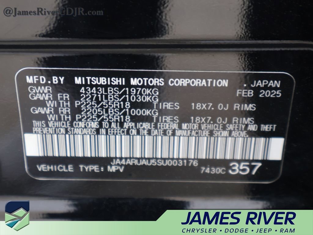 Used 2025 Mitsubishi Outlander Sport LE AWD/4WD image 58