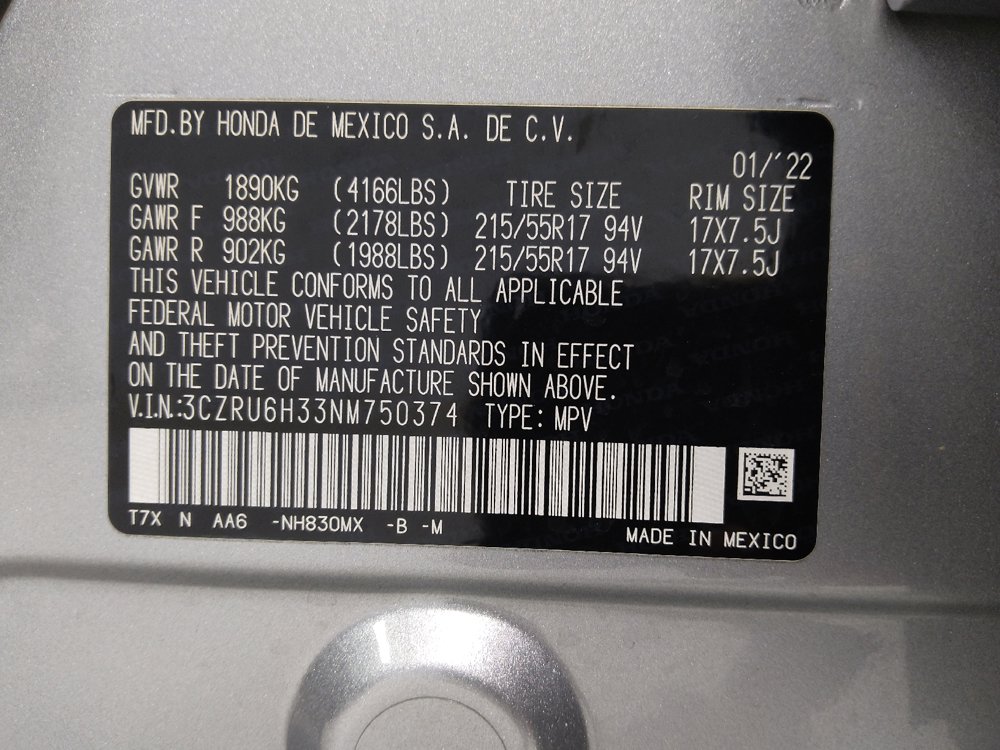 Used 2022 Honda HR-V LX image 33