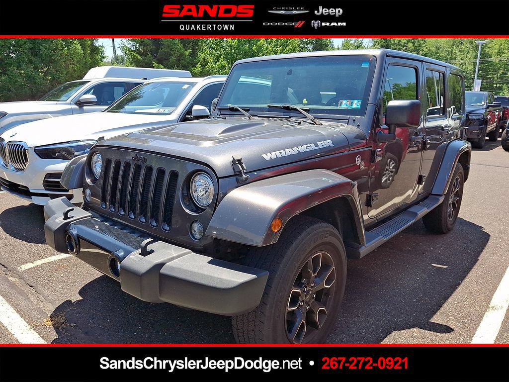 Used 2018 Jeep Wrangler Unlimited Sahara AWD/4WD image 1