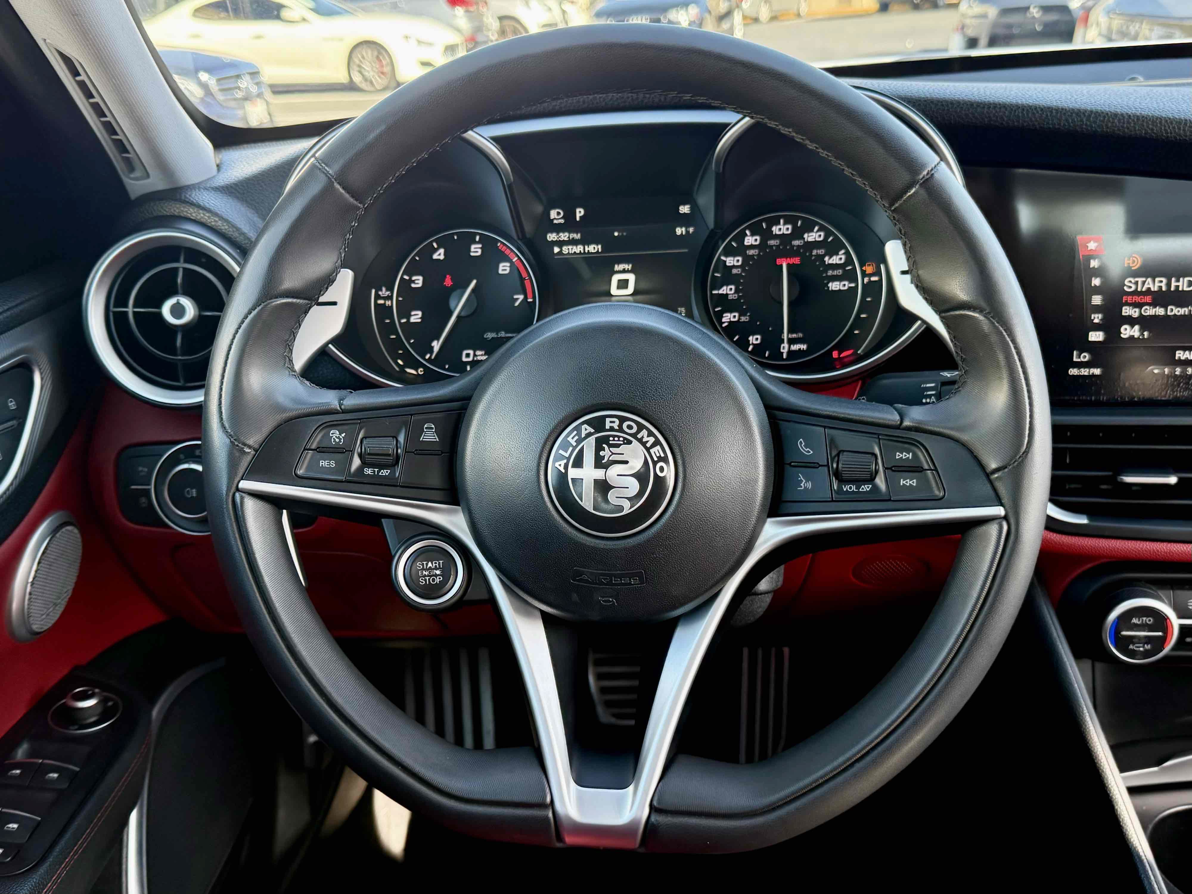 Used 2018 Alfa Romeo Giulia Ti Sport w/ Quick Order Package 22U Sport RWD image 16