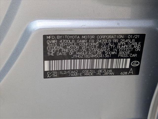 Used 2021 Lexus IS 350 F Sport w/ Accessory Package 2 RWD image 14