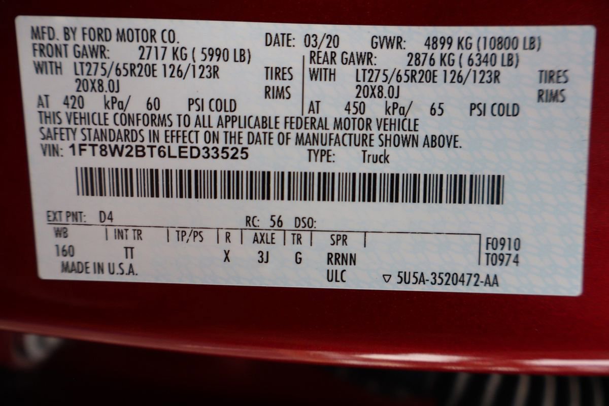 Used 2020 Ford F250 Limited w/ FX4 Off-Road Package image 47