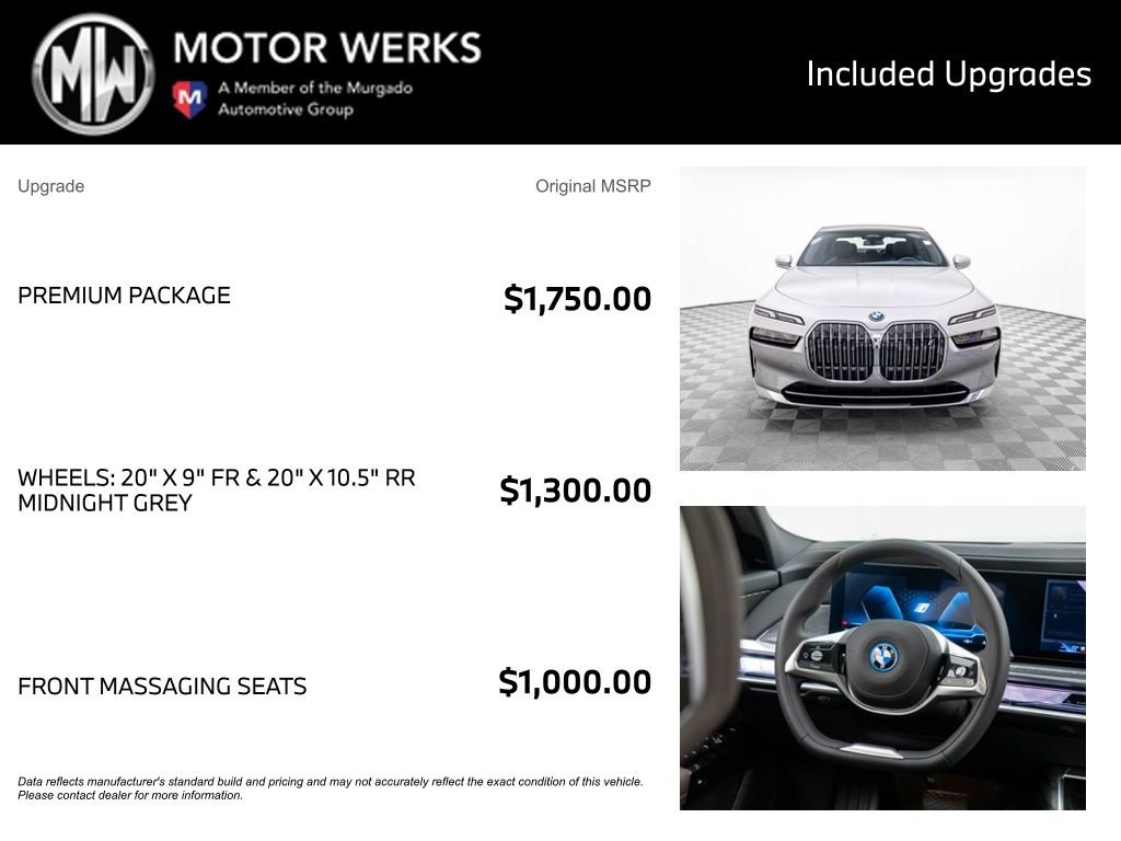 New 2025 BMW i7 eDrive50 w/ Premium Package image 4