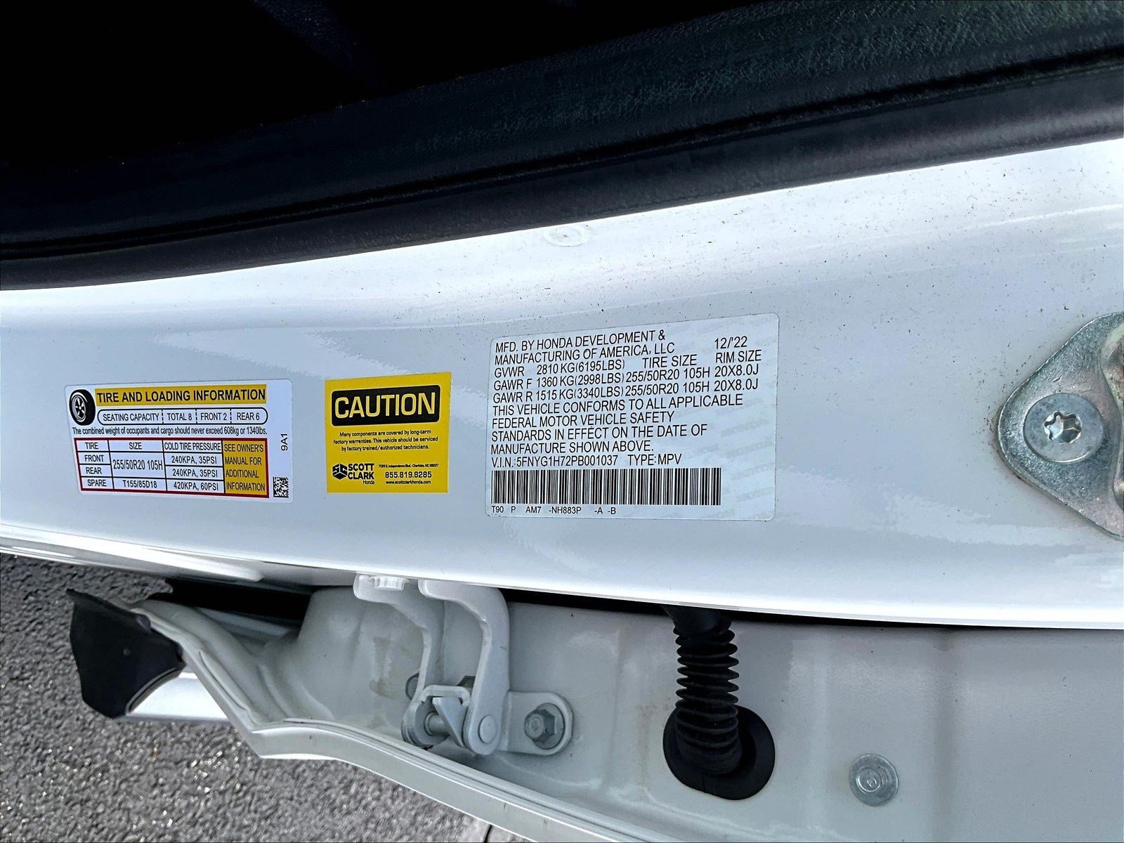 Used 2023 Honda Pilot Touring image 19