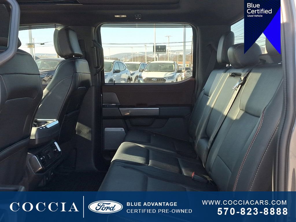 Certified 2023 Ford F150 Lariat w/ Equipment Group 502A High image 10