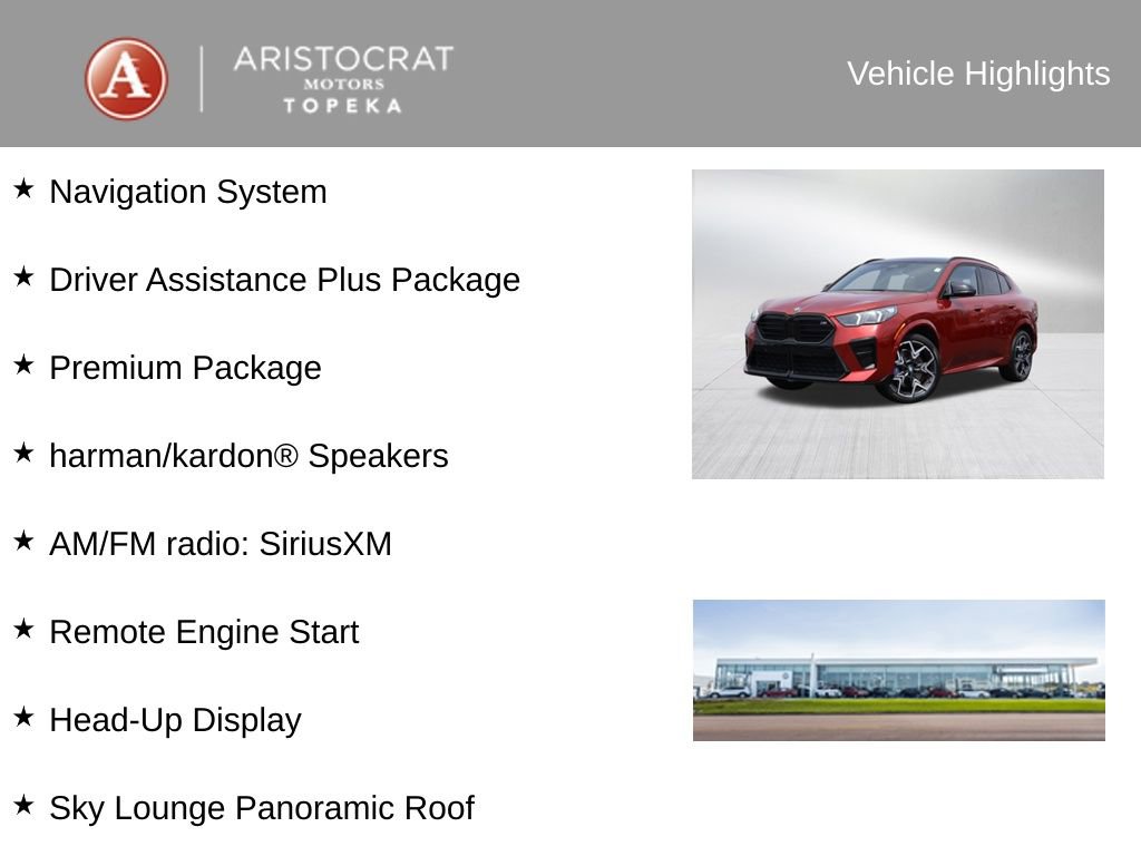 Certified 2025 BMW X2 M35i w/ Premium Package AWD/4WD image 4