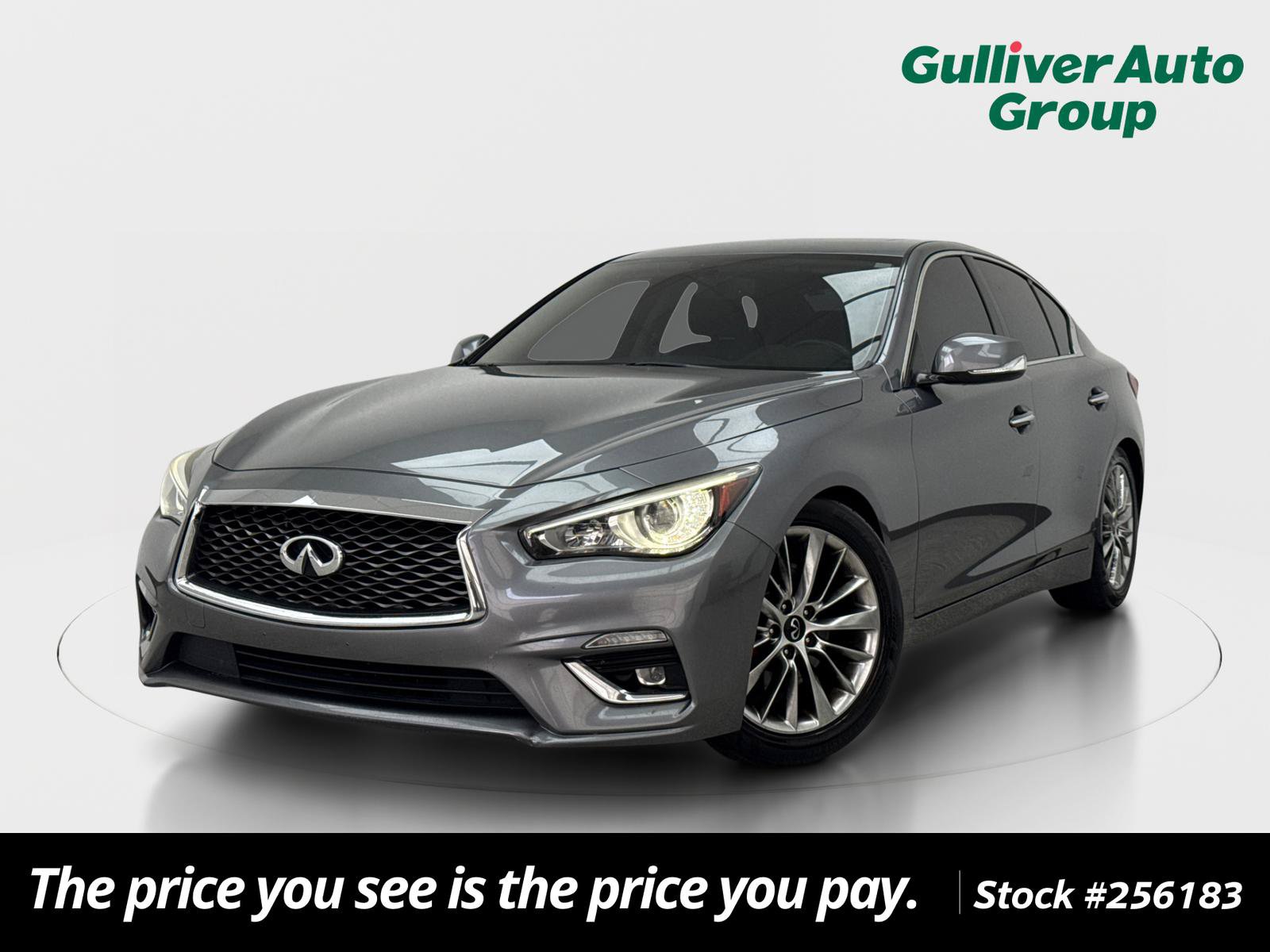 Used 2020 INFINITI Q50 Luxe AWD/4WD image 1