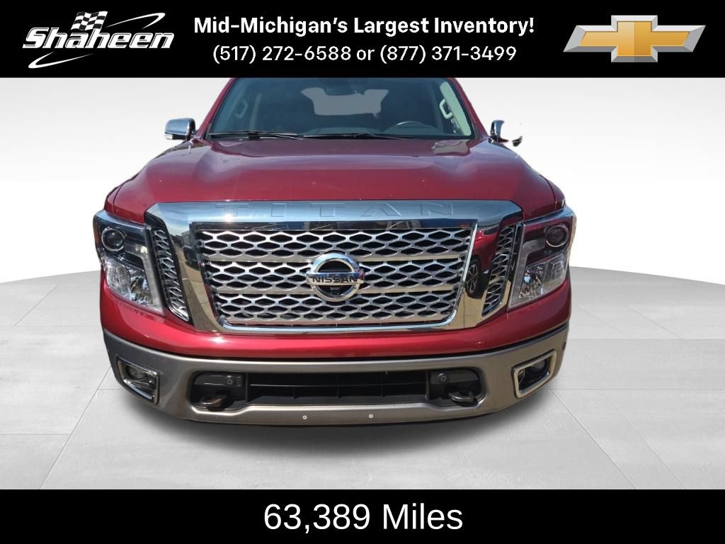 Used 2018 Nissan Titan Platinum Reserve w/ Platinum Utility Package AWD/4WD video 2