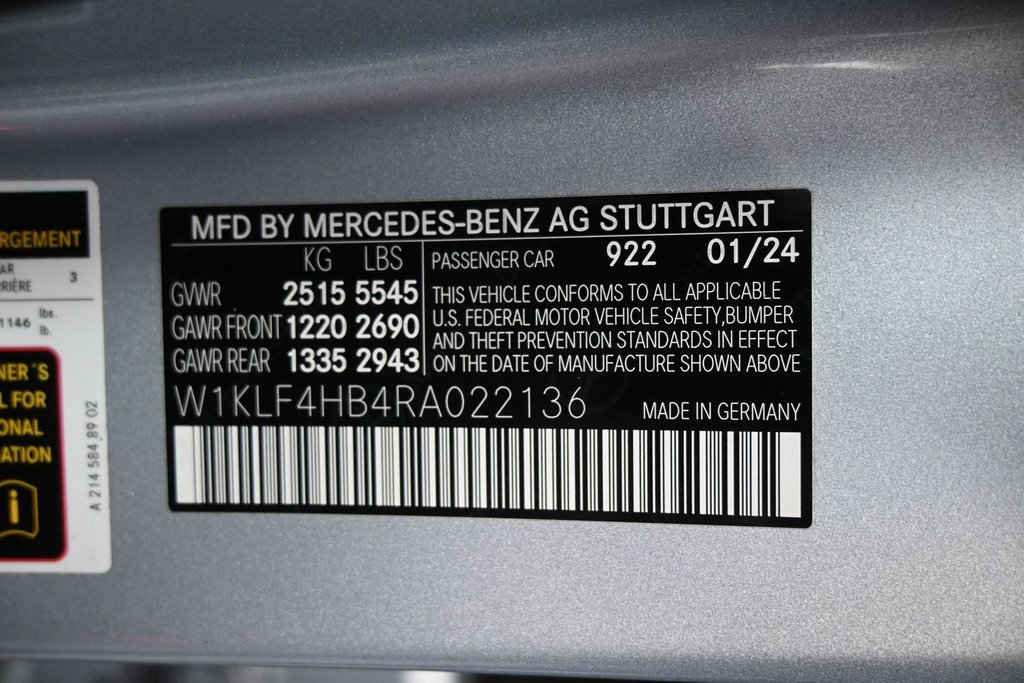 Used 2024 Mercedes-Benz E 350 4MATIC Sedan w/ Leather Package image 11