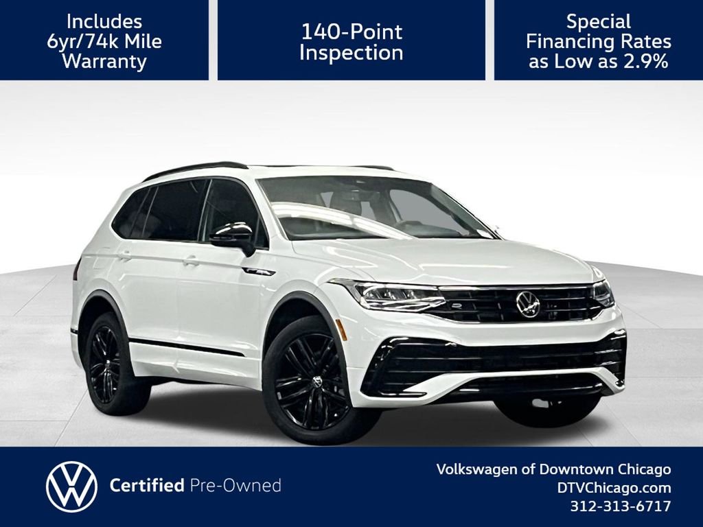 Certified 2022 Volkswagen Tiguan SE R-Line image 1