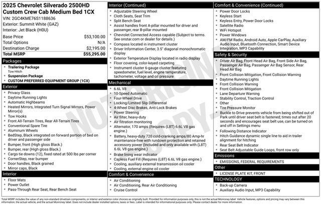 Used 2025 Chevrolet Silverado 2500 Custom image 31