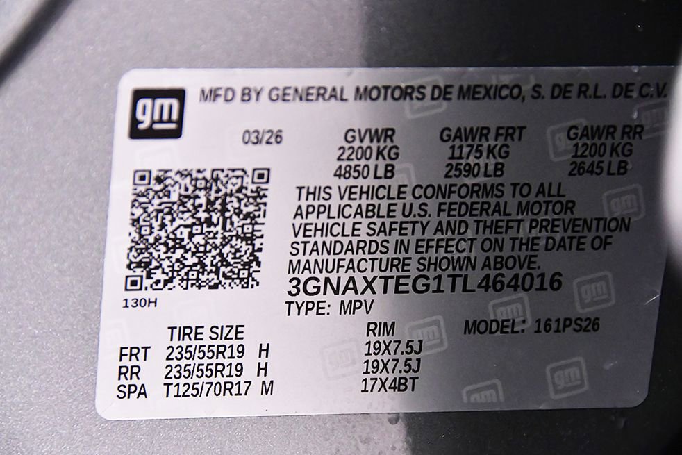 New 2026 Chevrolet Equinox RS w/ Safety and Technology Package image 14