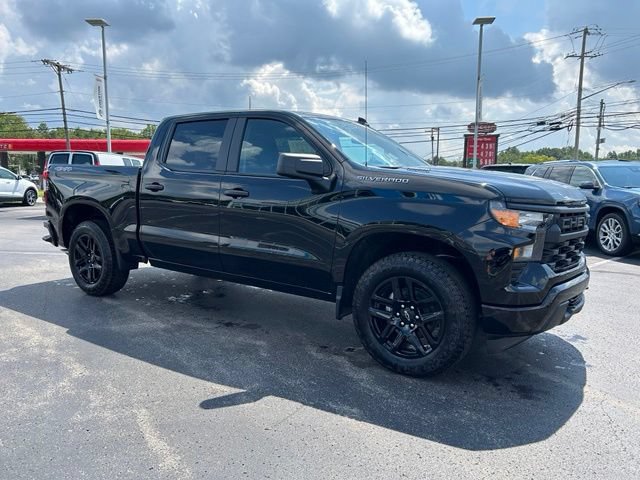 New 2026 Chevrolet Silverado 1500 Custom w/ Turbomax Blackout Package AWD/4WD image 3