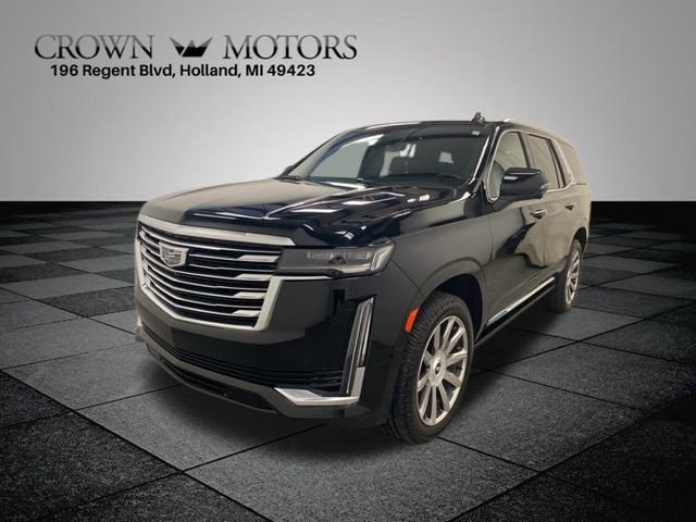 Used 2021 Cadillac Escalade Premium Luxury Platinum w/ Heavy-Duty Trailer Package image 3