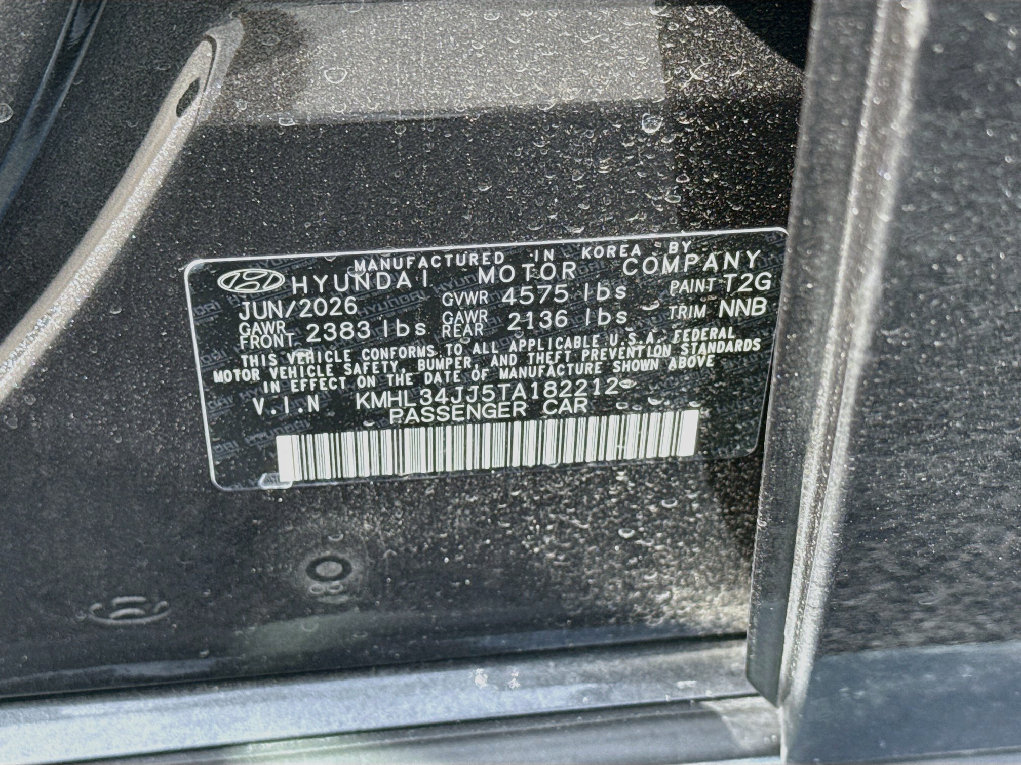 New 2026 Hyundai Sonata SEL FWD image 25