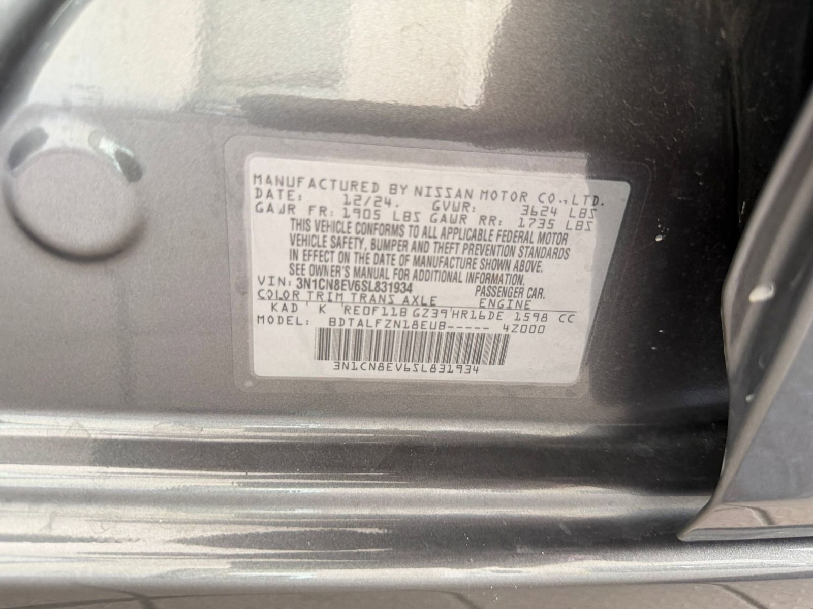 Used 2025 Nissan Versa SV image 23