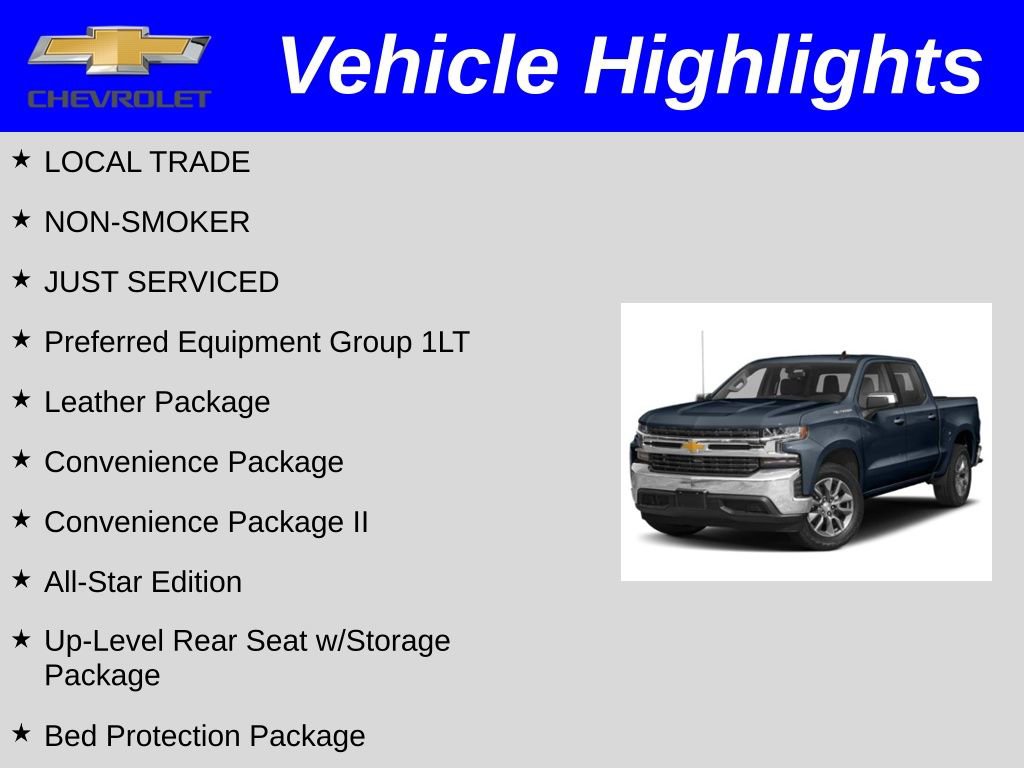 Used 2019 Chevrolet Silverado 1500 LT w/ All-Star Edition image 2
