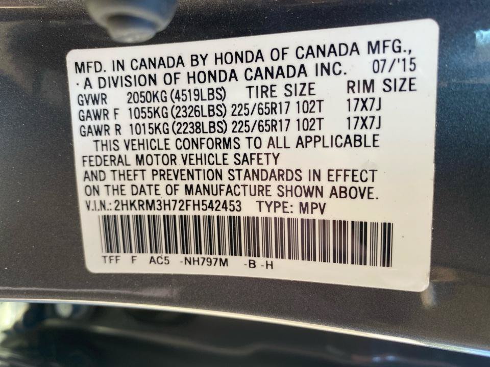 Used 2015 Honda CR-V EX-L image 35