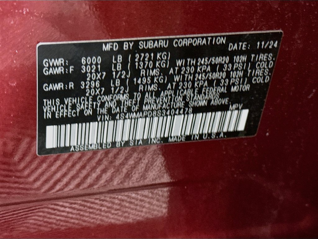 Used 2025 Subaru Ascent Limited AWD/4WD image 38