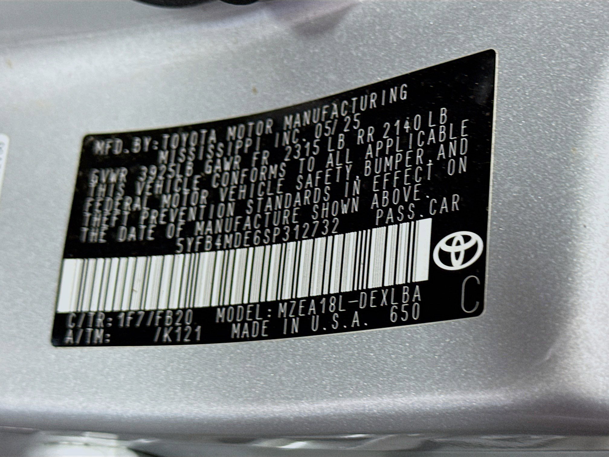 Used 2025 Toyota Corolla LE image 39