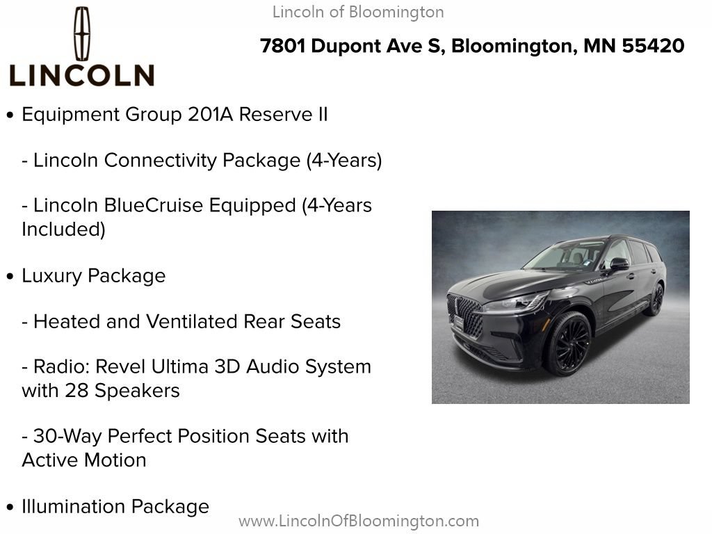 New 2026 Lincoln Aviator Reserve AWD/4WD image 9