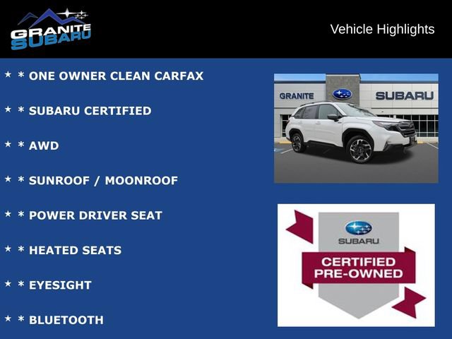 Used 2025 Subaru Forester Premium AWD/4WD image 2