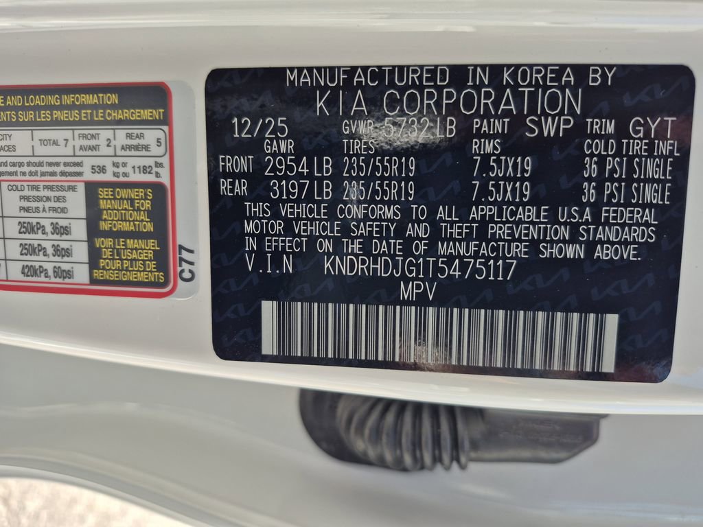 New 2026 Kia Sorento EX AWD/4WD image 23